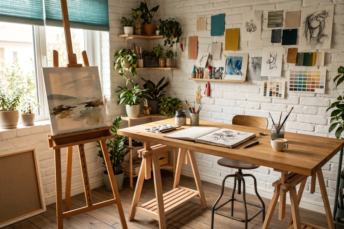 Comment faire un bureau avec des tréteaux ?