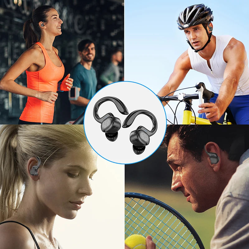 Écouteurs Sport sans Fil avec Crochets d'Oreille