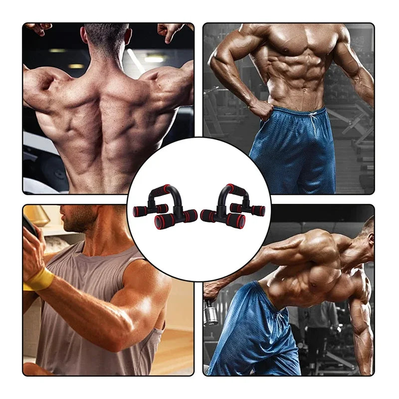 2x Barres de Poussée Musculation