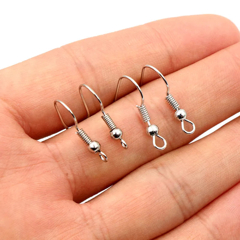 100Pcs Crochets de Boucles d’Oreilles