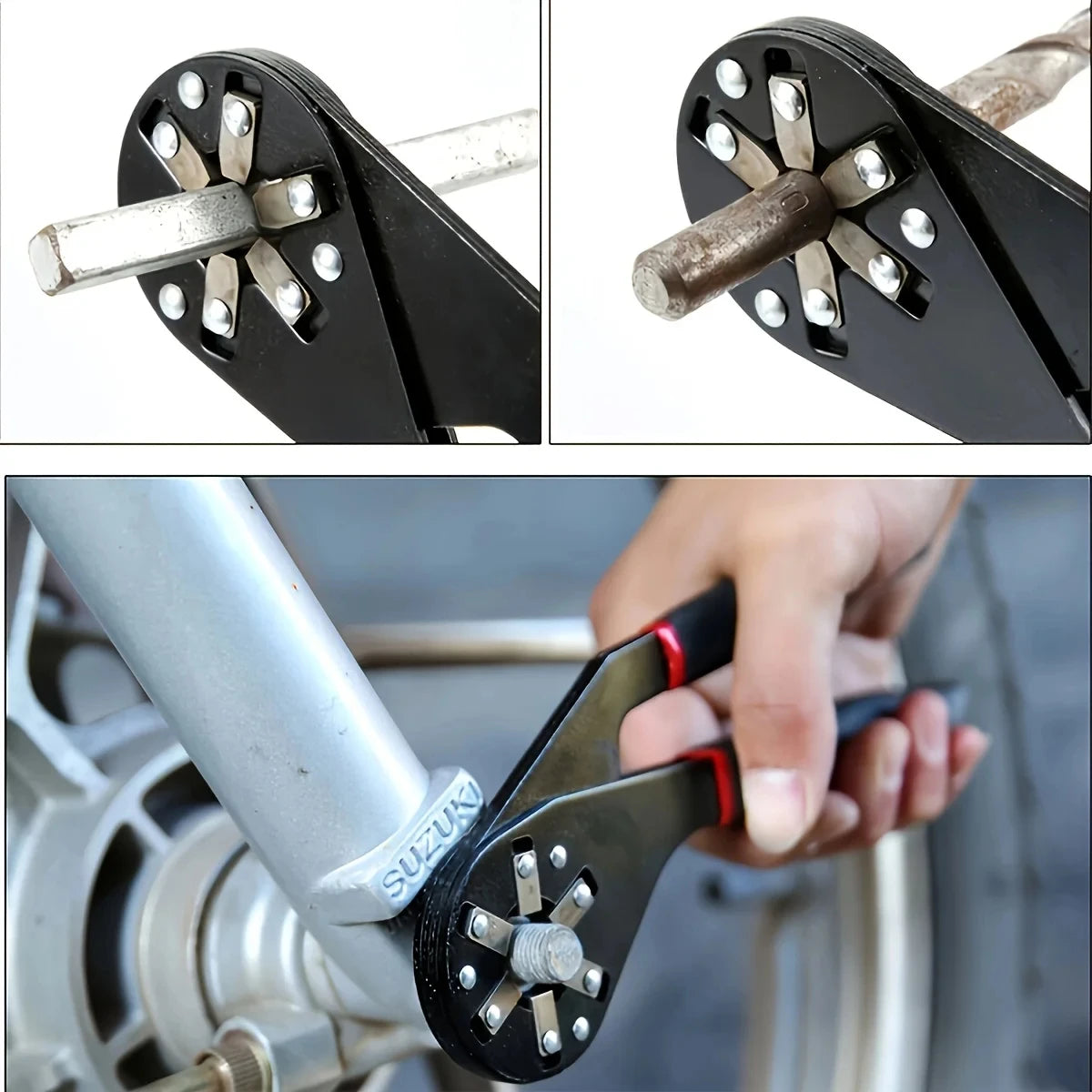 Clé Hexagonale Réglable Universelle Multi-usages