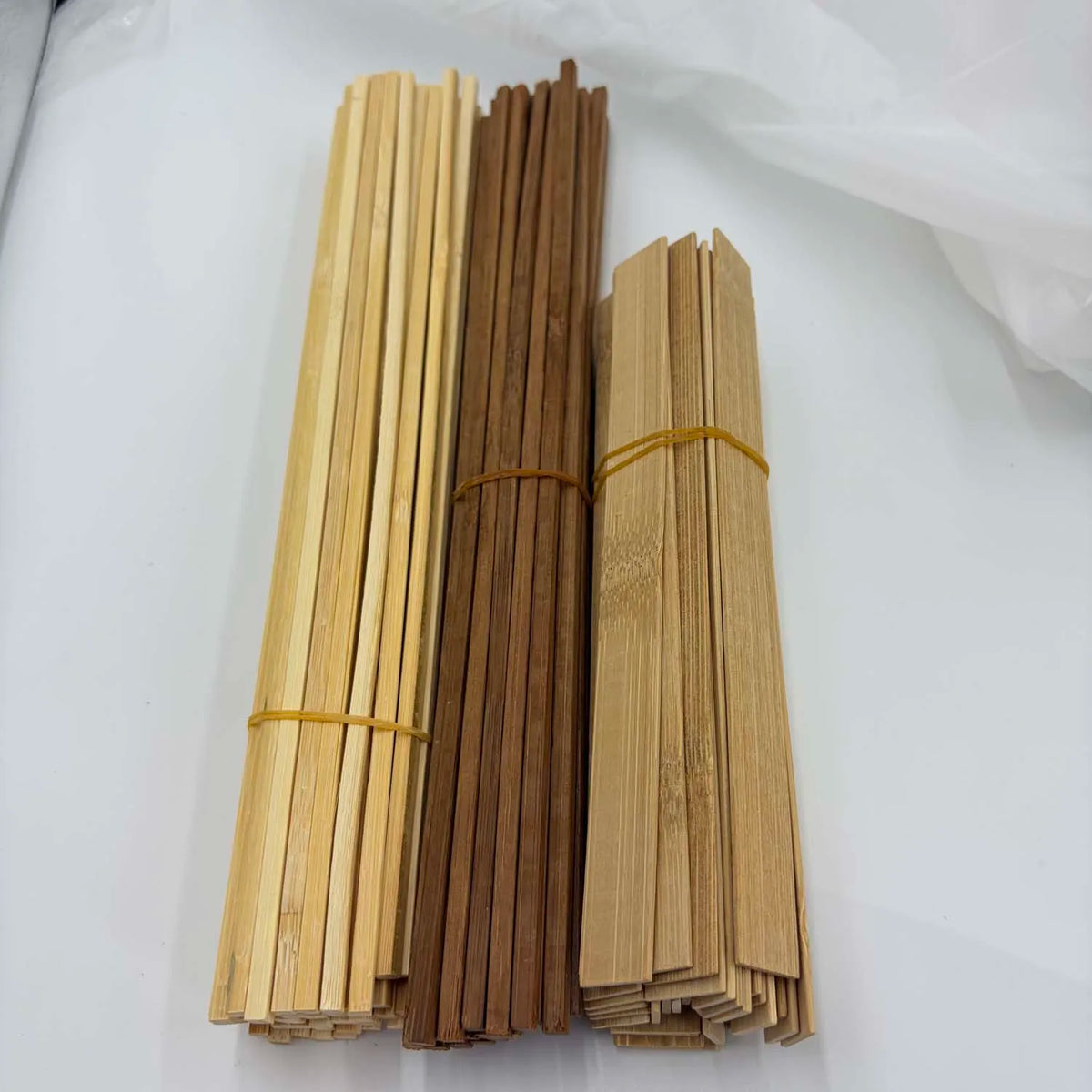 10x Bâtonnets en Bambou pour Loisirs Créatifs