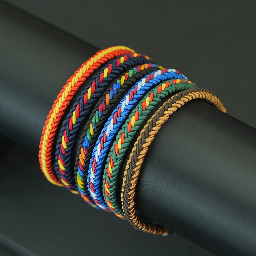 Bracelet Tressé Porte-Bonheur Unisexe
