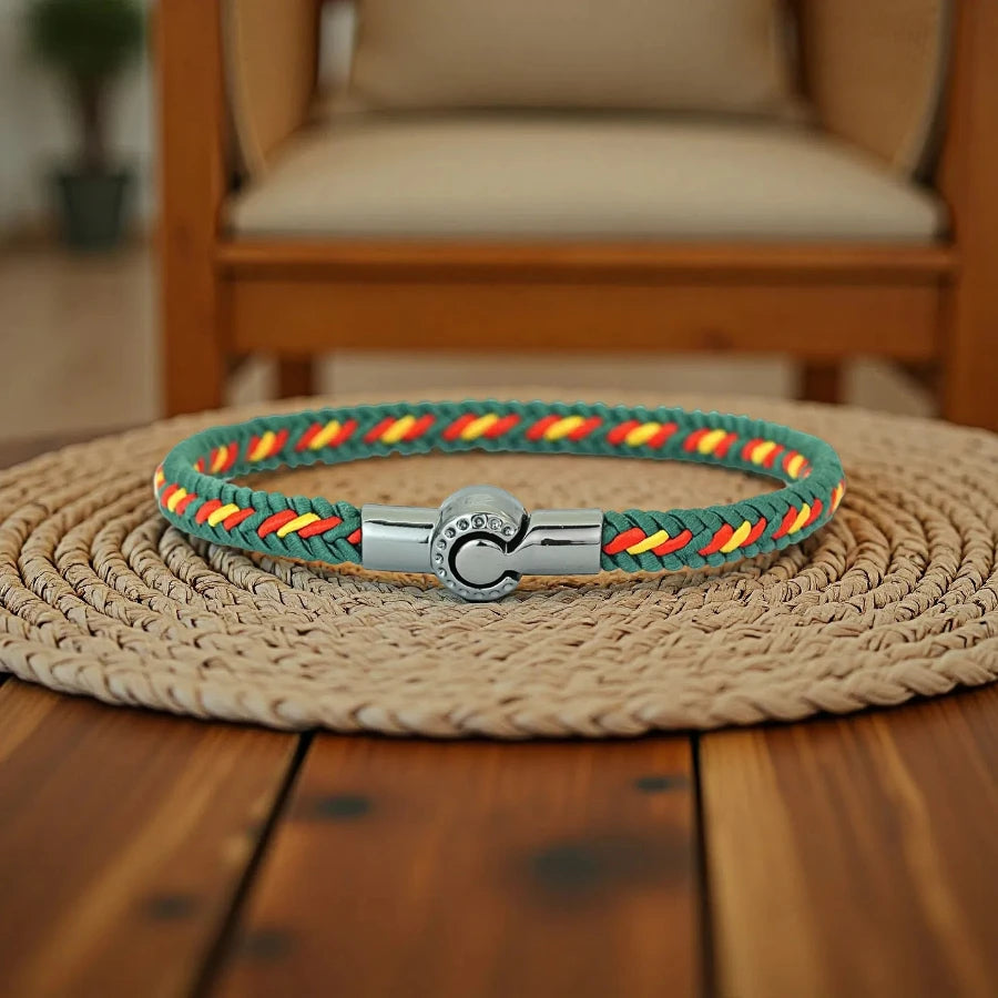 Bracelet Tressé Porte-Bonheur Unisexe